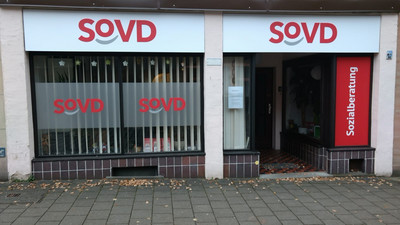 Fassade der SoVD-Geschäftsstelle in Nürnberg