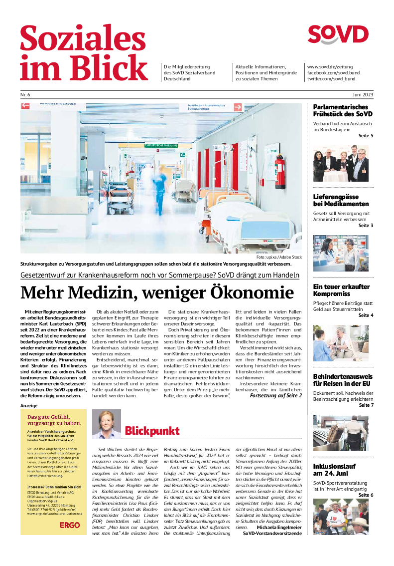 SoVD-Zeitung 06/2023 (Bayern, Hessen)