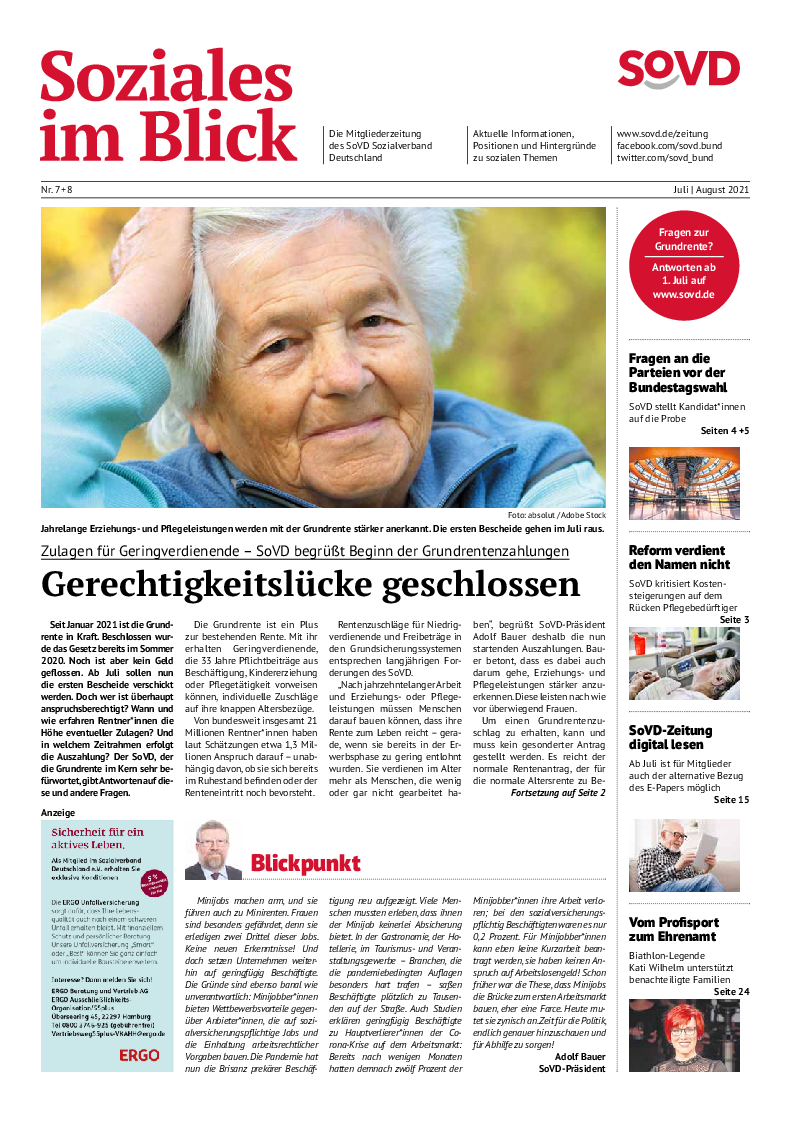 SoVD-Zeitung 07+08/2021 (Bayern)