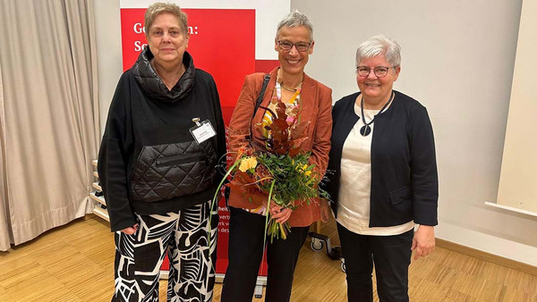 V. li.: Jutta König, Lydia Dietrich und Regina Ruckdäschel.